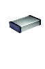 ALUMINIJASTO OHIŠJE 1455802BKČRNA Hammond Electronics