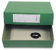 Arhivska škatla, 47 x 31 x 10, zelena