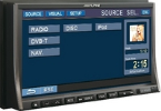 Avtoradio z LCD zaslonom Alpine IVA-W520R