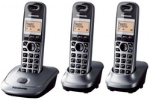 Brezvrvični telefon Panasonic KX-TG2513, siv