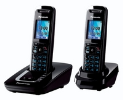 Brezvrvični telefon Panasonic KX-TG8412, črn