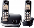 Brezvrvični telefon panasonic KX-TG6512, črn