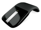 Brezžična laserska miška Microsoft Arc Touch, črna