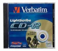 CDR medij Verbatim 700MB 52x LightScribe 1kom