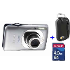 Canon IXUS 105 IS + SanDisk SD HC 4GB + torbica TBC302