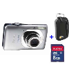 Canon IXUS 105 IS + SanDisk SD HC 8GB + torbica TBC302