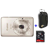 Canon IXUS 130 IS + SanDisk SD HC 4GB Ultra + torbica TBC302
