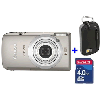 Canon IXUS 210 IS + SanDisk SD HC 4GB + torbica TBC302