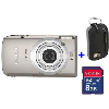 Canon IXUS 210 IS + SanDisk SD HC 8GB + torbica TBC302