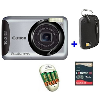 Canon PowerShot A490 + polnilec GP Quick 3 + SanDisk SD HC 4GB EXTREME HD 20MB/s + torbica TBC302