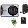 Canon PowerShot A490 + polnilec GP Quick 3 + SanDisk SD HC 8GB Ultra + torbica TBC302