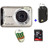 Canon PowerShot A495 + polnilec GP Quick 3 + SanDisk SD HC 4GB Ultra + torbica TBC302