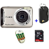 Canon PowerShot A495 + polnilec GP Quick 3 + SanDisk SD HC 8GB Ultra + torbica TBC302