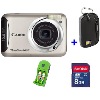 Canon PowerShot A495 + polnilec GP S360 + SanDisk SD HC 8GB + torbica TBC302
