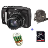 Canon PowerShot SX120 IS + polnilec GP Quick 3 + SanDisk SD HC 16GB Ultra + torbica