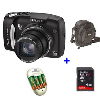 Canon PowerShot SX120 IS + polnilec GP Quick 3 + SanDisk SD HC 4GB Ultra + torbica