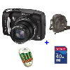 Canon PowerShot SX120 IS + polnilec GP Quick 3 + SanDisk SD HC 4GB + torbica