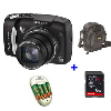 Canon PowerShot SX120 IS + polnilec GP Quick 3 + SanDisk SD HC 8GB Ultra + torbica