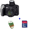 Canon PowerShot SX20 IS + polnilec GP Quick 3 + SanDisk SD HC 8GB