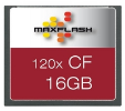 Compact Flash kartica Memory Solution Max-Flash 16GB (120x)