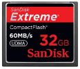 Compact Flash kartica SanDisk Extreme 32GB (60MB/s)