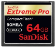 Compact Flash kartica SanDisk Extreme Pro 64GB (90MB/s)