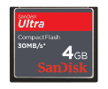 Compact Flash kartica SanDisk Ultra 4GB (30 MB/s)