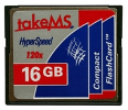 Compact Flash kartica TakeMS 16 GB HyperSpeed 120 x