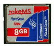 Compact Flash kartica TakeMS 8 GB HyperSpeed 120 x