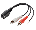 DIN-kabel za adapter, dolžine 0,2m