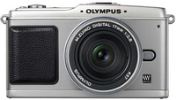 Digitalni fotoaparat Olympus E-P1 1728 kit, srebrn