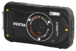 Digitalni fotoaparat Pentax Optio W90, črn + Darilo