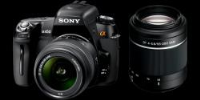 Digitalni fotoaparat SONY Alpha DSLR-A450Y 18-55mm + 55-200mm