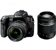 Digitalni fotoaparat Sony Alpha DSLR-A450Y (objektiva 18-55mm, 55-200 mm)