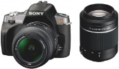 Digitalni fotoaparat Sony Alpha DSLRA-330Y (objektiva 18-55mm, 55-200 mm)