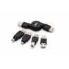 GEBL 6455 potovalni USB kabel z adapterji