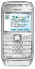 GSM telefon Nokia E71, white steel