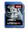 INTEGRAL 16GB SDHC UltimaPro CLASS6 spominska kartica