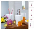 Kopalniški dodatki design DARWIN BIG FLOWER - roza SPIRELLA