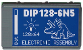 LCD-MODUL BLUE-LINE GRAFIČNI 128X64