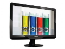 LED monitor Philips 222EL2SB (21.5 Wide) E-line