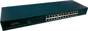 LOGILINK 24 PORT 48,3CM GIGA.SWITCH