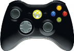 MICROSOFT XBOX 360 Wireless controller black