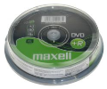 Maxell mediji DVD+R 4,7GB 16X 10 na osi