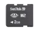 Memory Stick Micro kartica SanDisk M2 2GB (Odprta embalaža.) (odprta embalaža)