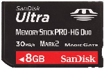 Memory Stick PRO-HG DUO ULTRA kartica SanDisk 8GB 200X