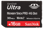 Memory Stick PRO-HG Duo kartica SanDisk Ultra 16GB (30MB/s)