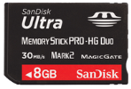 Memory Stick PRO-HG Duo kartica SanDisk Ultra 8GB (30MB/s)