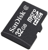 Micro Secure Digital (microSD) kartica SanDisk 32 GB (SDHC)
