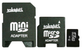 Micro Secure Digital (microSD) kartica TakeMS 2 GB (3v1)